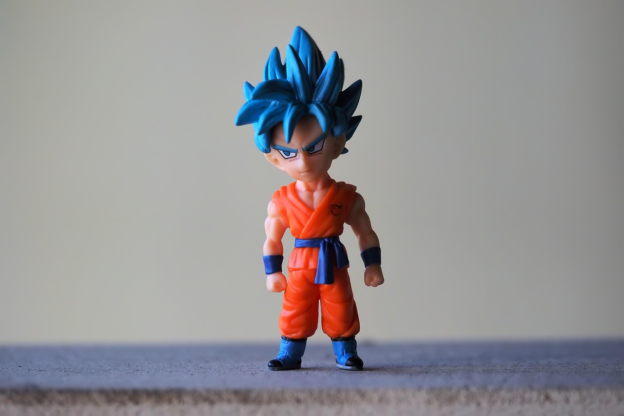 Figura coleccionable de Goku Super Saiyan