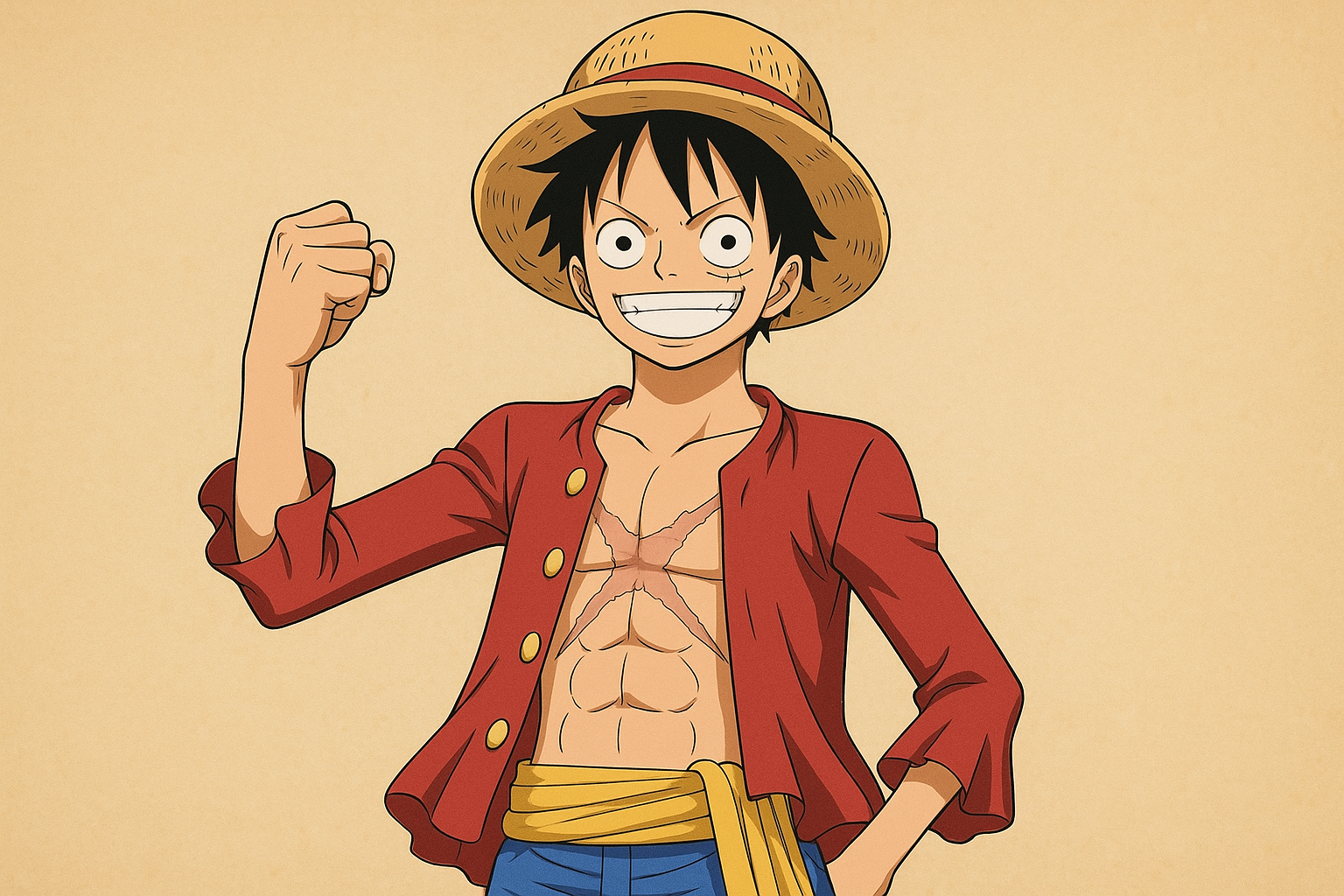 Figura coleccionable de Monkey D. Luffy
